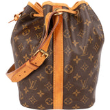 Louis Vuitton Monogram Canvas Sac Noé Petit Shoulder Bag