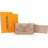 Louis Vuitton Monogram Empreinte Leather Pochette Felicie Crossbody Bag