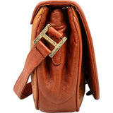 MCM Monogram Visetos Half Moon Saddle Crossbody Bag