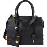 Prada Saffiano City Calf Leather Esplanade Handbag