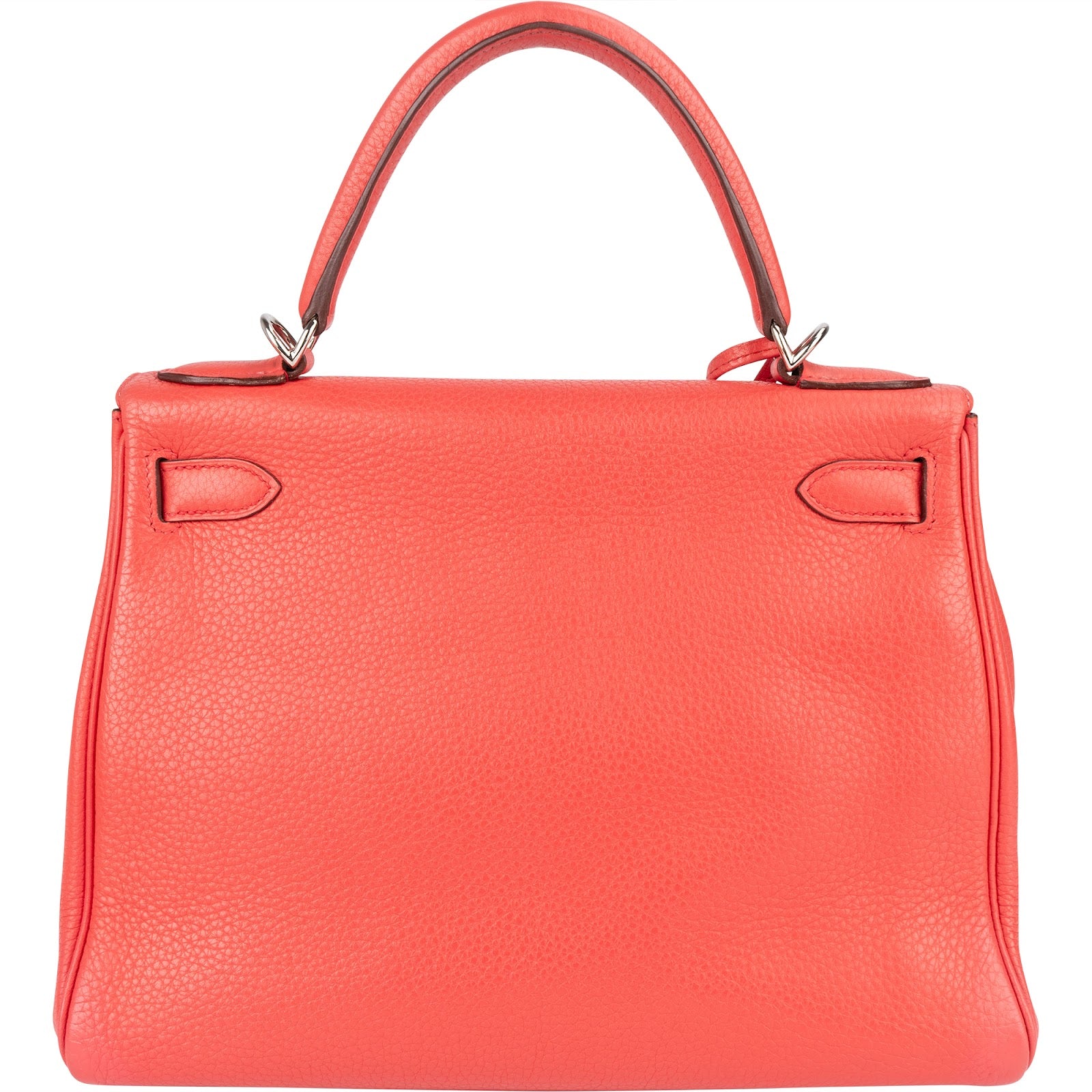 Hermès Rose Togo Kelly 28 Handbag - vintageandkickz