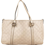 Gucci Guccissima Leather Monogram Shoulder Bag