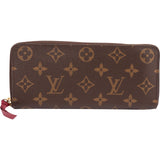 Louis Vuitton Monogram Canvas Clemence Zippy Wallet
