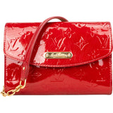 Louis Vuitton Monogram Vernis Leather Bel Air Wallet Pochette Crossbody Bag