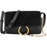 Chloé Suede and Leather Faye Crossbody Bag