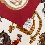 Hermès Reprise Silk Carre 90 Scarf Tuch