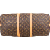Louis Vuitton Monogram Canvas Keepall 50 Bandoulière Travel Bag