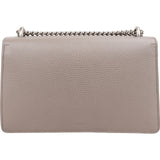Gucci Grey Leather Crystal Dionysus Shoulder Bag