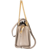Chloé Calfskin Leather Small Annie Drew Crossbody Handbag
