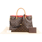 Louis Vuitton Monogram Canvas Pallas MM Handbag