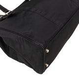 Prada Tessuto Nylon Buckle Tote Handbag - vintageandkickz