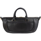 Louis Vuitton Noir Epi Leather Dhanura MM Handbag