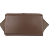 Celine Bicolor Leather Trapeze Handbag