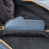Balenciaga Blue Leather City Handbag