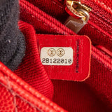 Chanel Caviar Leather Coco Top Handle Crossbody Handbag