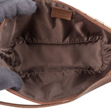 Gucci Monogram GG Canvas Boat Pochette Handbag