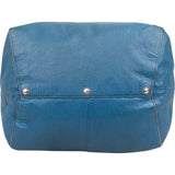 Coach Pebbled Leather Drawstring Duffle Bucket Crossbody Bag
