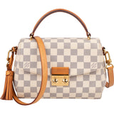 Louis Vuitton Monogram Damier Azur Canvas Croisette Handbag