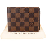 Louis Vuitton Monogram Damier Ebene Slender Card Holder Wallet