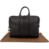 Gucci Guccissima Leather Briefcase Handbag