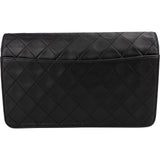 Chanel Quilted Lambskin 24K Gold Single Flap Crossbody Bag