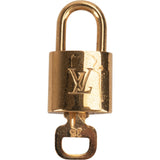 Louis Vuitton Classic Gold Lock Schloss Padlock