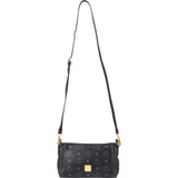MCM Monogram Visetos Leather Shoulder Crossbody Bag