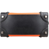 Céline Tricolor Leather Luggage Handbag