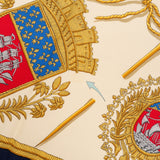 Hermès Les Armes de Paris Silk 90 Scarf Tuch