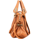 Chloé Grained Leather Paraty Shoulder Handbag