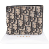 Christian Dior Oblique Trotter Monogram Jacquard Bifold Wallet