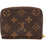 Louis Vuitton Monogram Canvas Zippy Coin Purse Wallet