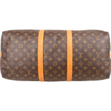 Louis Vuitton Monogram Canvas Keepall 50 Bandoulière Travel Bag