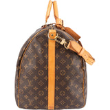 Louis Vuitton Monogram Canvas Keepall 60 Bandoulière Travel Bag