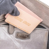 Miu Miu Vitello Lux Leather Bow Handbag