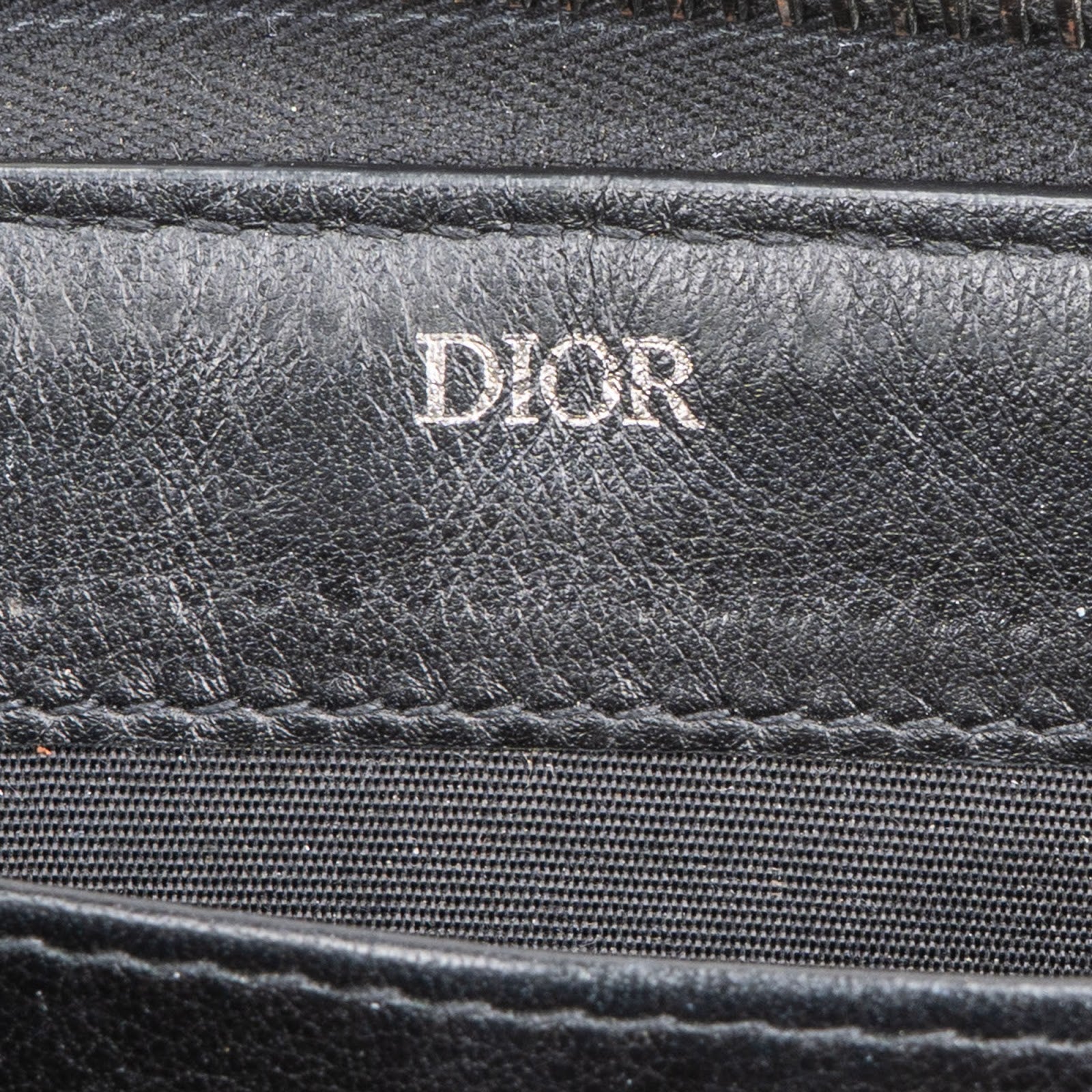 Christian Dior Trotter Monogram Zipped Long Wallet - vintageandkickz