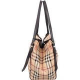 Burberry Nova-Check Haymarket Hobo Shoulder Bag