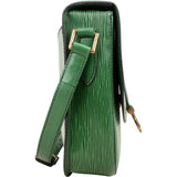 Louis Vuitton Green Epi Leather Saint Cloud GM Crossbody Bag - vintageandkickz