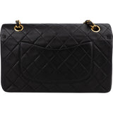 Chanel Quilted Lambskin 24K Gold Medium Double Flap Shoulder Bag