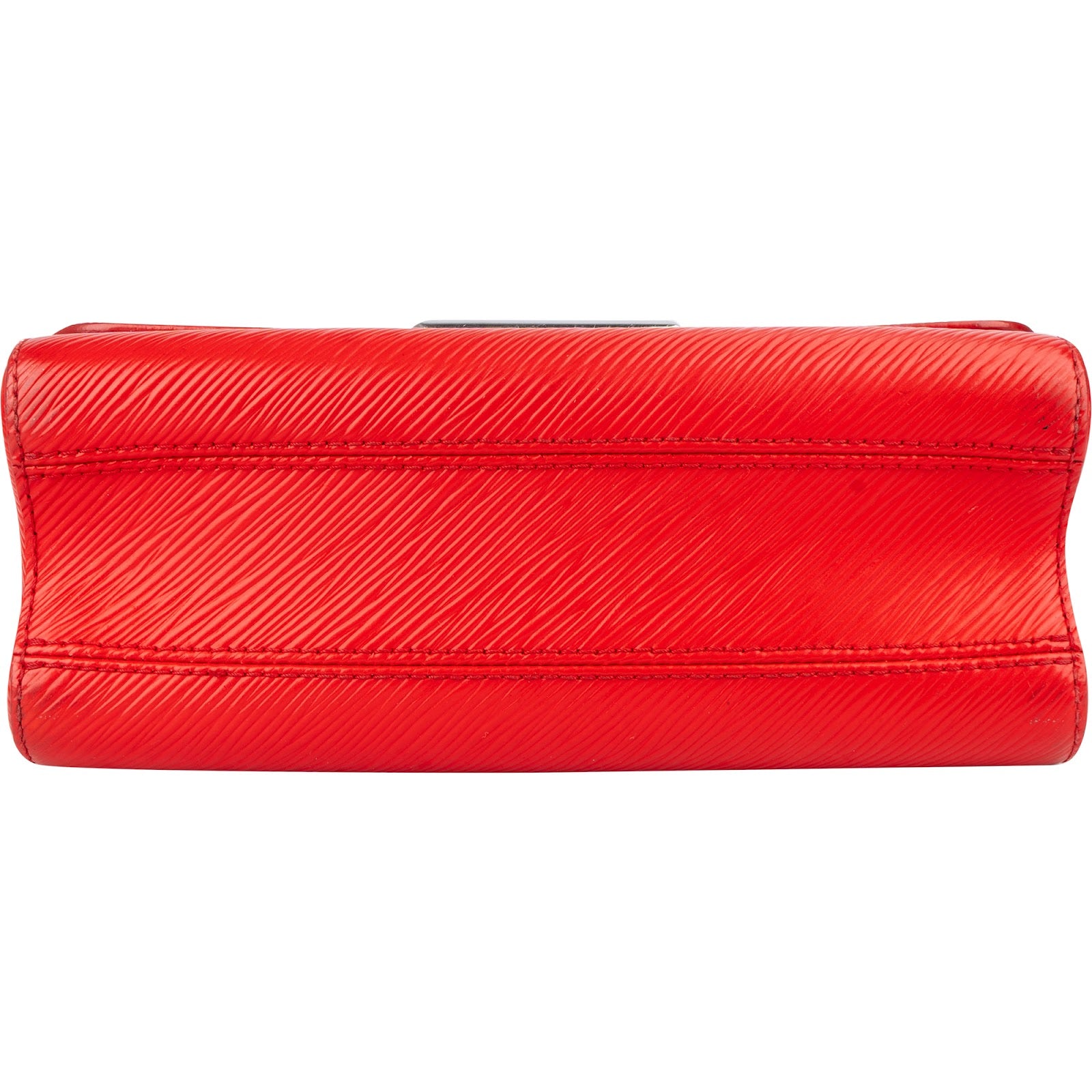 [🔄️B08 / F34] Louis Vuitton Red Epi Leather Twist MM Crossbody Bag - vintageandkickz