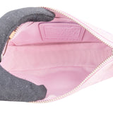 Coach Monogram Signature Canvas Demi Pochette Handbag