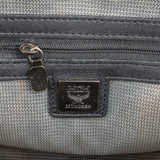 MCM Monogram Visetos Stark Studded Mini Backpack