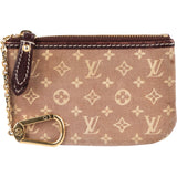 Louis Vuitton Monogram Mini Lin Key Pouch