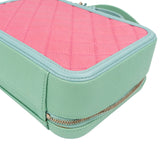 Chanel Quilted Caviar Leather Filigree Vanity Case Crossbody Bag