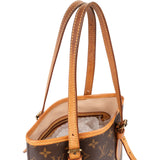 Louis Vuitton Monogram Canvas Bucket PM Shoulder Bag