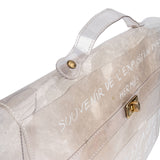 Hermès Vinyl Transparent Kelly Souvenir 1997 Handbag