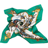 Hermès Les Fêtes du Roi Soleil Silk Carre 90 Scarf Tuch