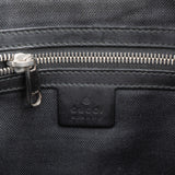 Gucci Monogram GG Black Supreme Web Messenger Crossbody Bag
