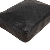 Chanel Quilted Lambskin CC Camera Crossbody Shoulder Bag