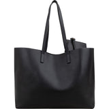 Yves Saint Laurent Calfskin Large Shopping East West Tote Shoulder Bag